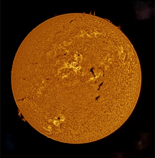Sun in Hydrogen Alpha